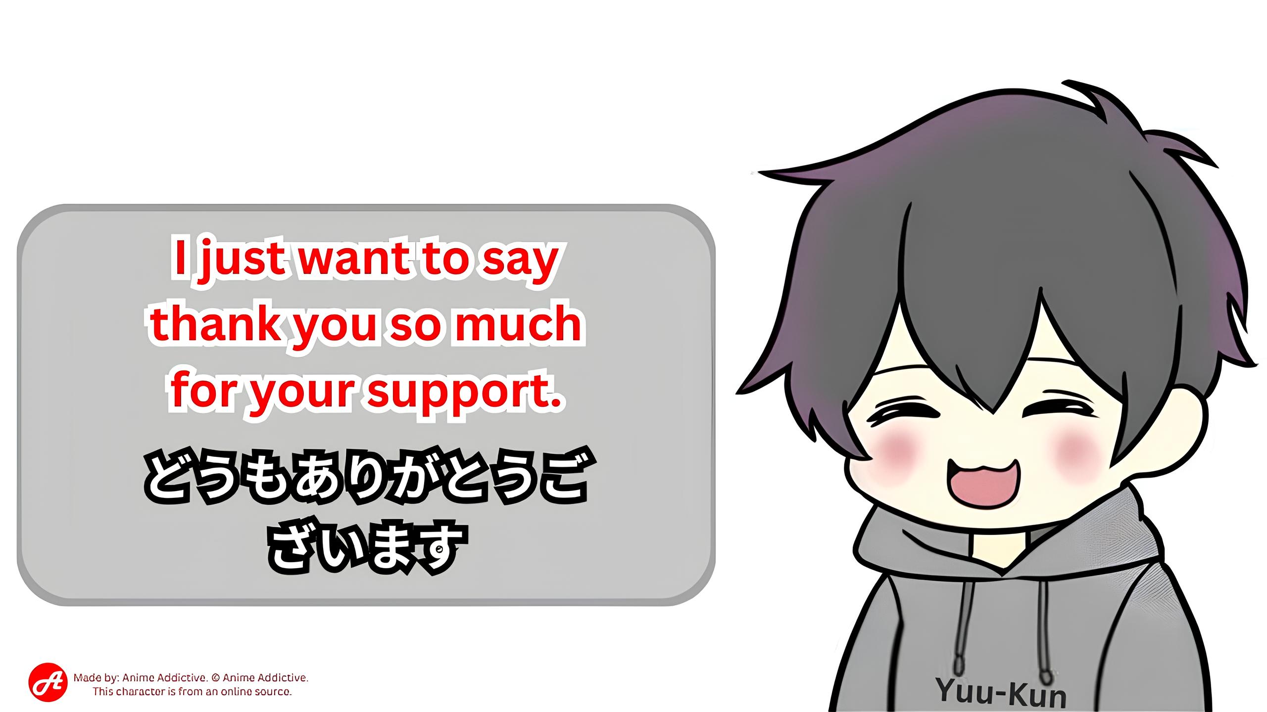 Thank you so much from the bottom of my heart.