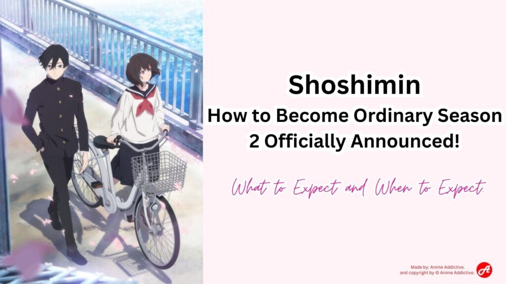 Shoshimin How to Become Ordinary Season 2 Officially Announced! What to Expect and When to Tune In - Featured Image