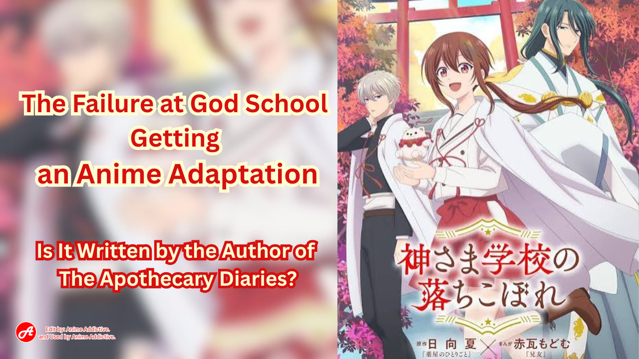The Failure at God School Getting an Anime Adaptation Is It Written by the Author of The Apothecary Diaries