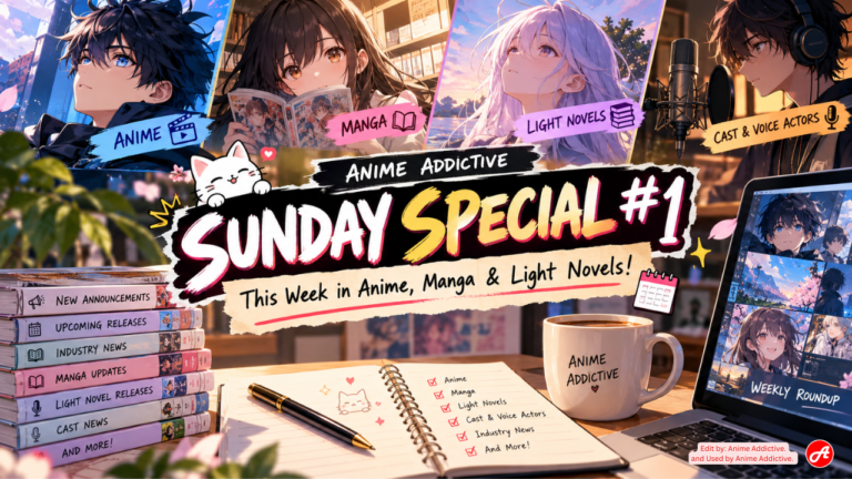 Sunday Special #1 This Week in Anime, Manga & Light Novels!